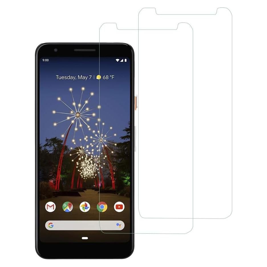 Protector de Pantalla Vidrio Templado ENGFYADSY para Google Pixel 3A