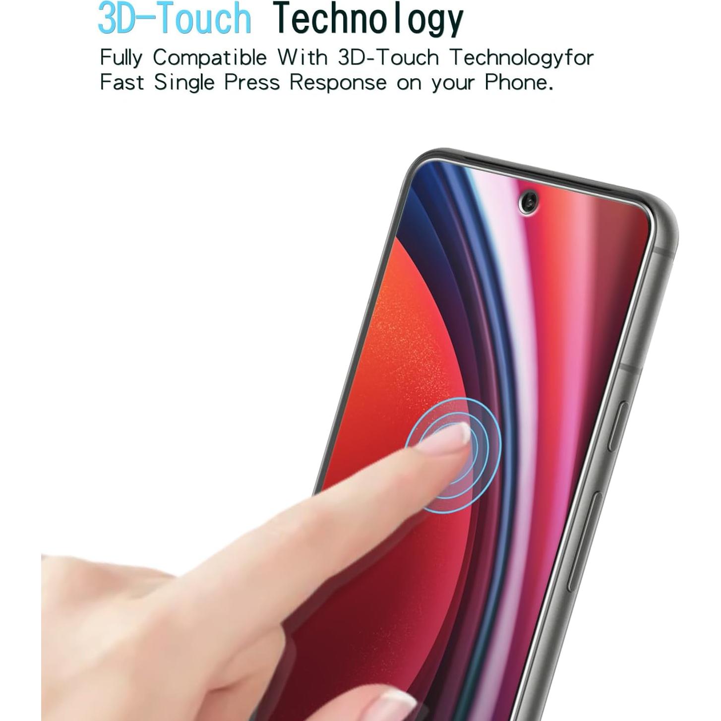 Protector de Pantalla KAREEN para Google Pixel 8 - 2 Paquetes, Vidrio Templado 9H