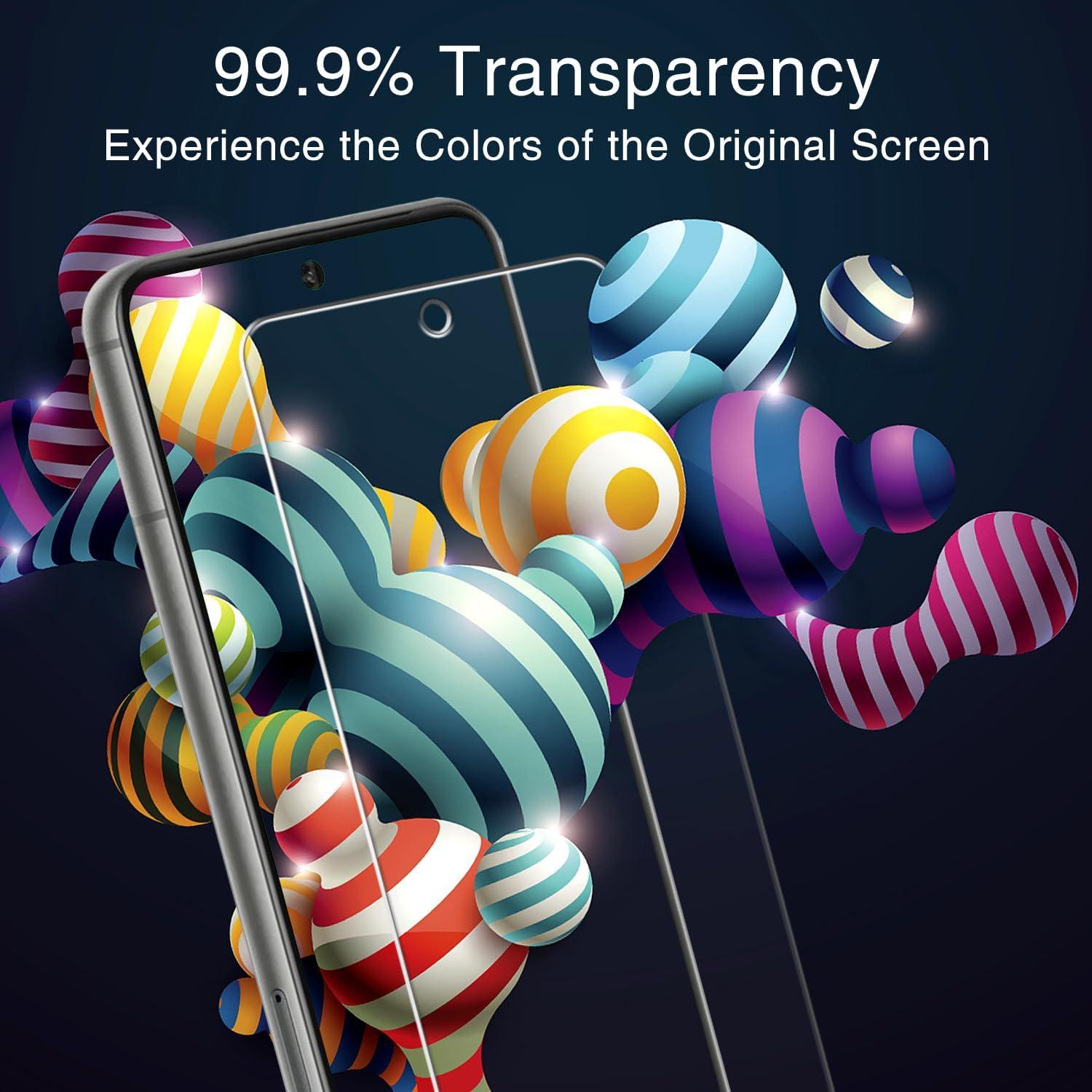 Protector de Pantalla KAREEN para Google Pixel 8 - 2 Paquetes, Vidrio Templado 9H