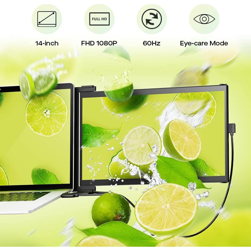 Extensor de Pantalla Portátil Mobile Pixels Duex Max DS 14.1 FHD