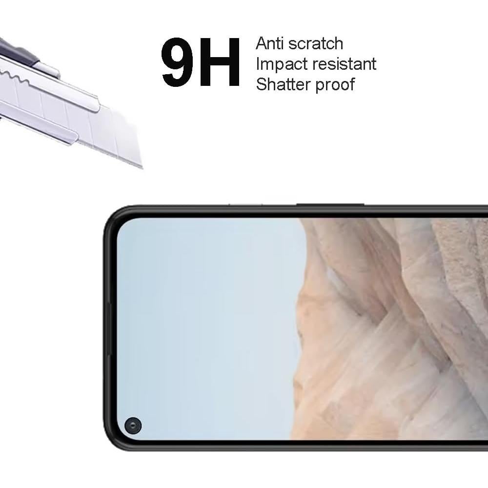 Protector de Pantalla Vidrio Templado ENGFYADSY Google Pixel 5A 9H