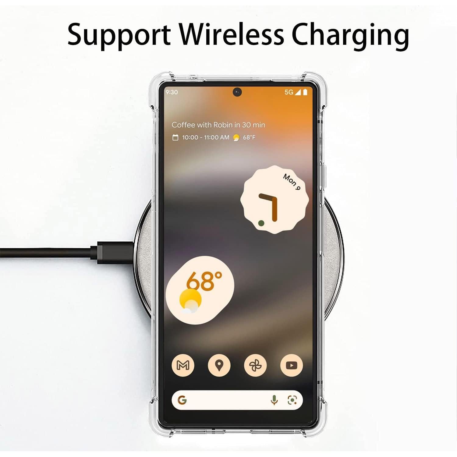 Funda Protectora TPU Google Pixel 8 Pro Mandala Gato Floral