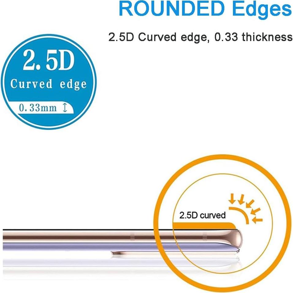 Protector de Pantalla Vidrio Templado ENGFYADSY para Google Pixel 8a/8A 9H