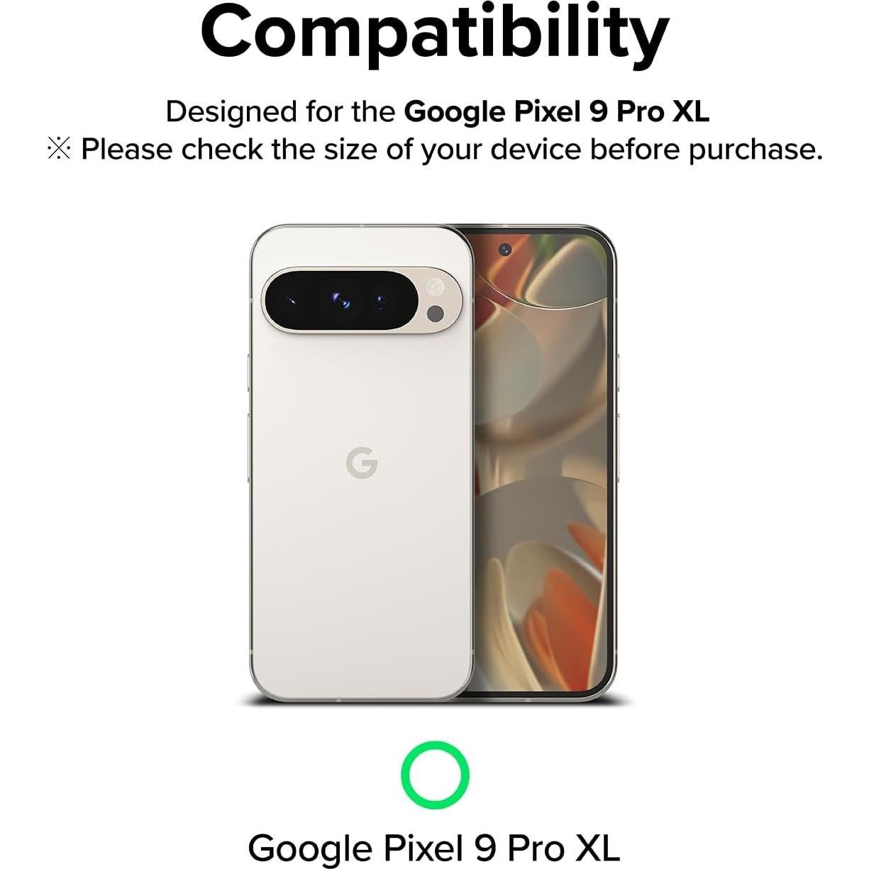 Protector de Lente de Cámara Ringke para Google Pixel 9 Pro XL - Vidrio Templado