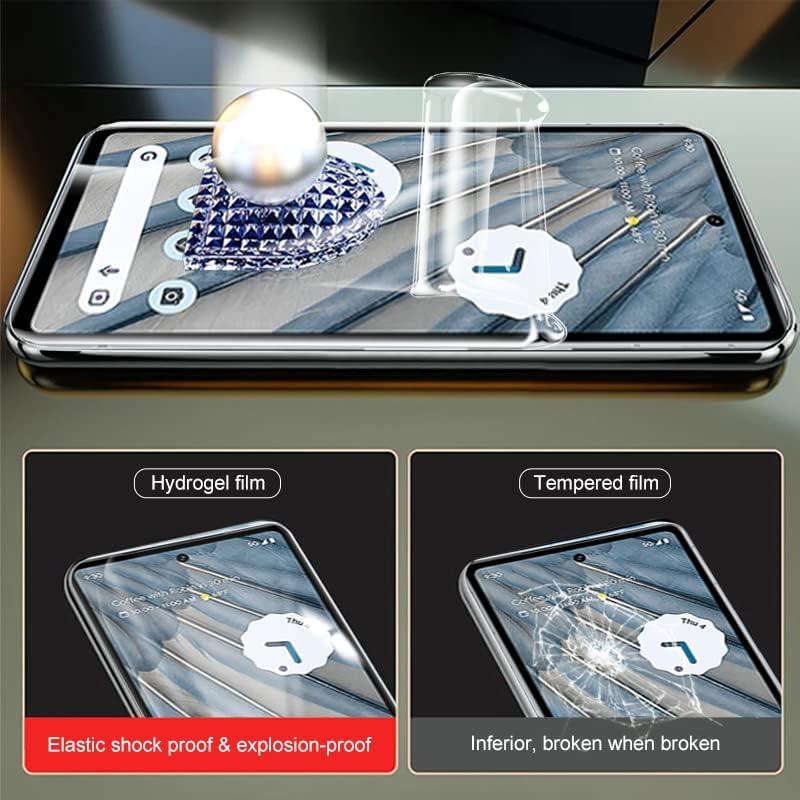 Paquete de 2 Protectores de Pantalla Hidrogel Foebxxs para Google Pixel 8 Pro