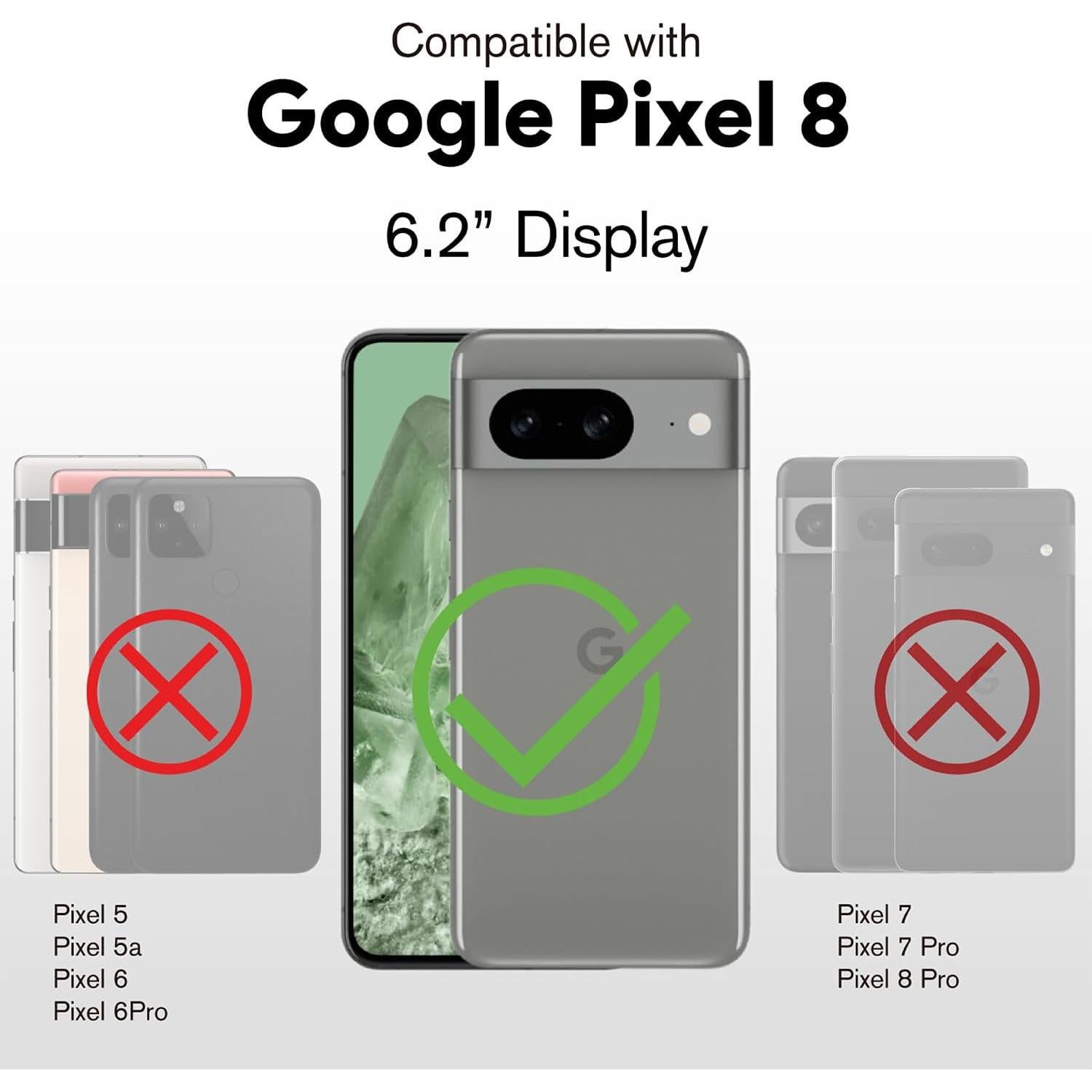 Funda VENA Outcross para Google Pixel 8 - Protección Militar Doble Capa