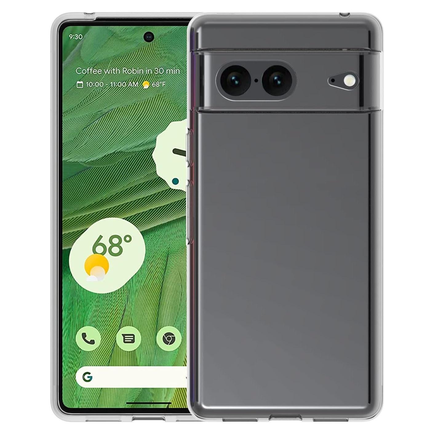 Funda Transparente SNOSHO para Google Pixel 7 TPU Ligera