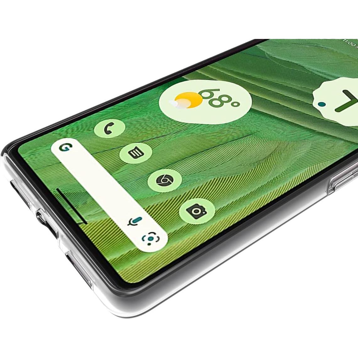 Funda Transparente SNOSHO para Google Pixel 7 TPU Ligera