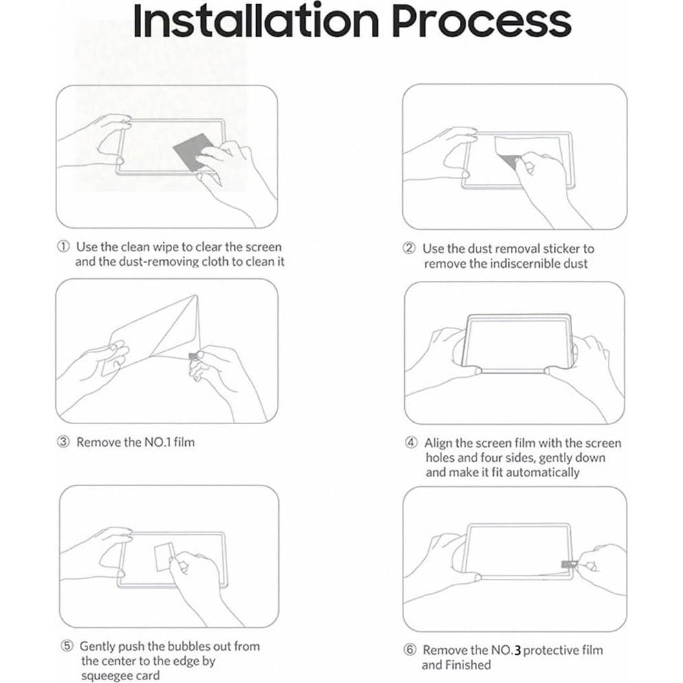 Protector de Pantalla PET Mate para Lenovo Tab P11 2023 - 2 Pcs