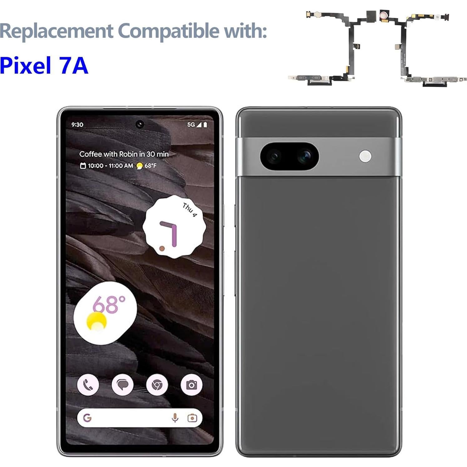 Reemplazo Botón Encendido y Cable Flex Google Pixel 7A