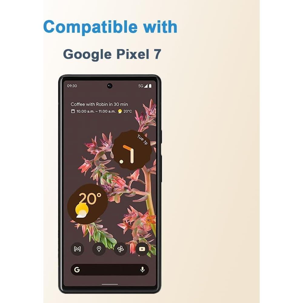 Protector de Pantalla Vidrio Templado HYGAMOCC para Google Pixel 7