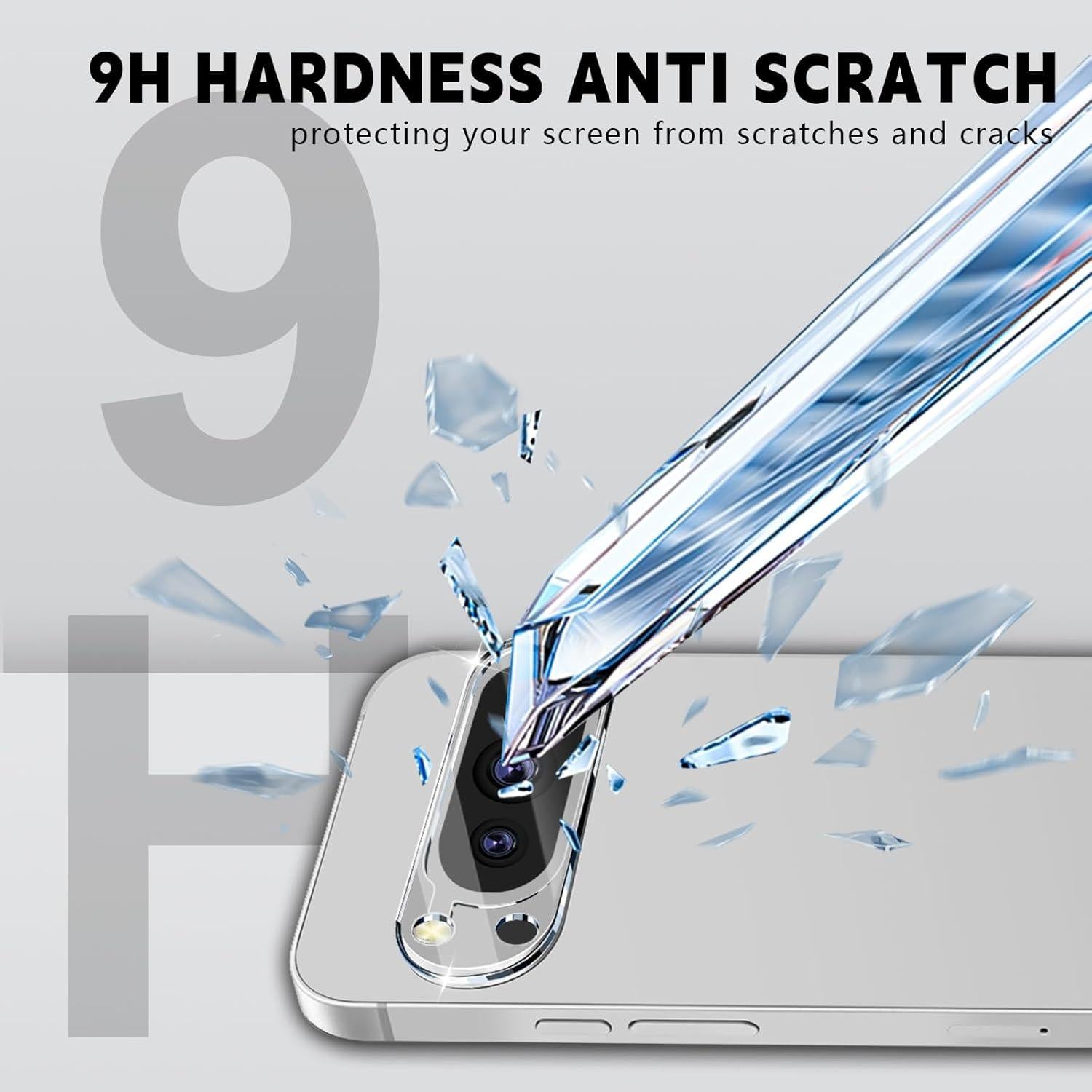 Paquete de 3 Protectores de Lente de Cámara Google Pixel 9 Pro