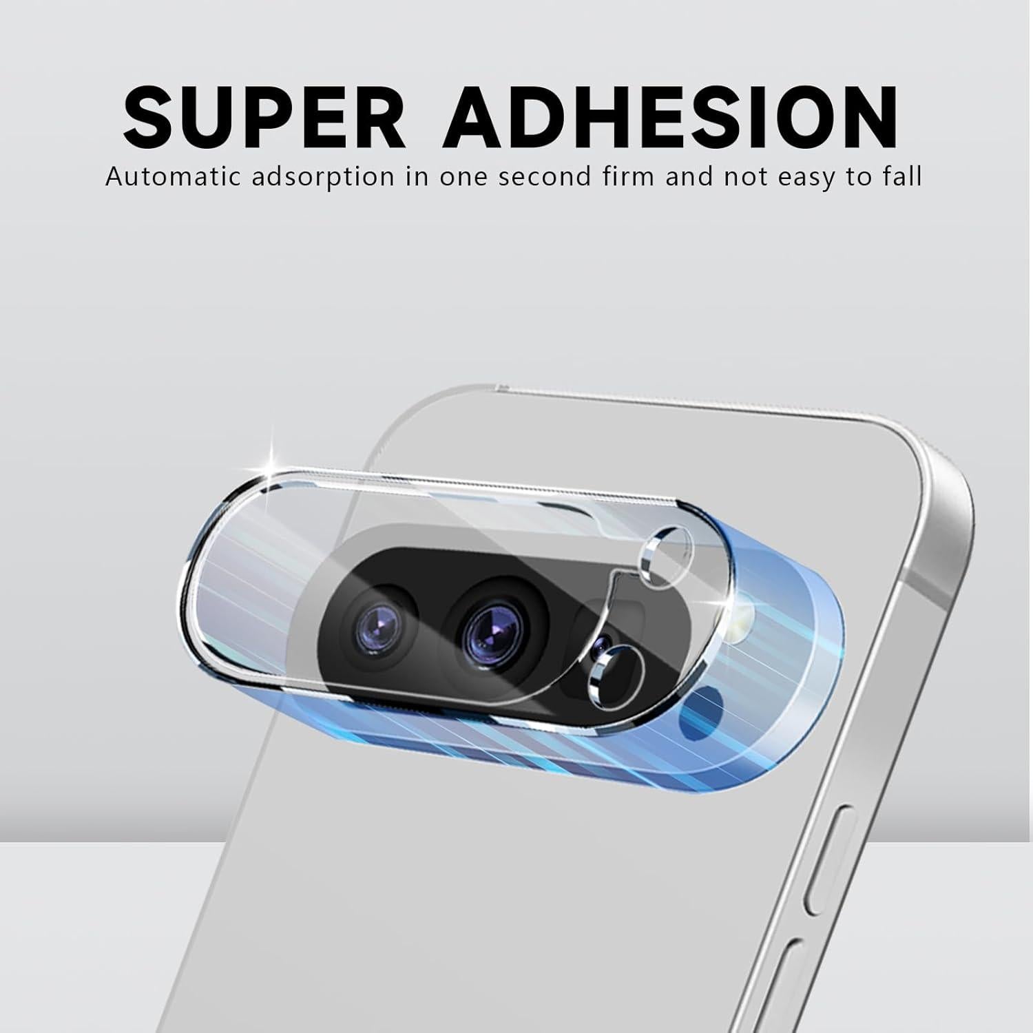 Paquete de 3 Protectores de Lente de Cámara Google Pixel 9 Pro