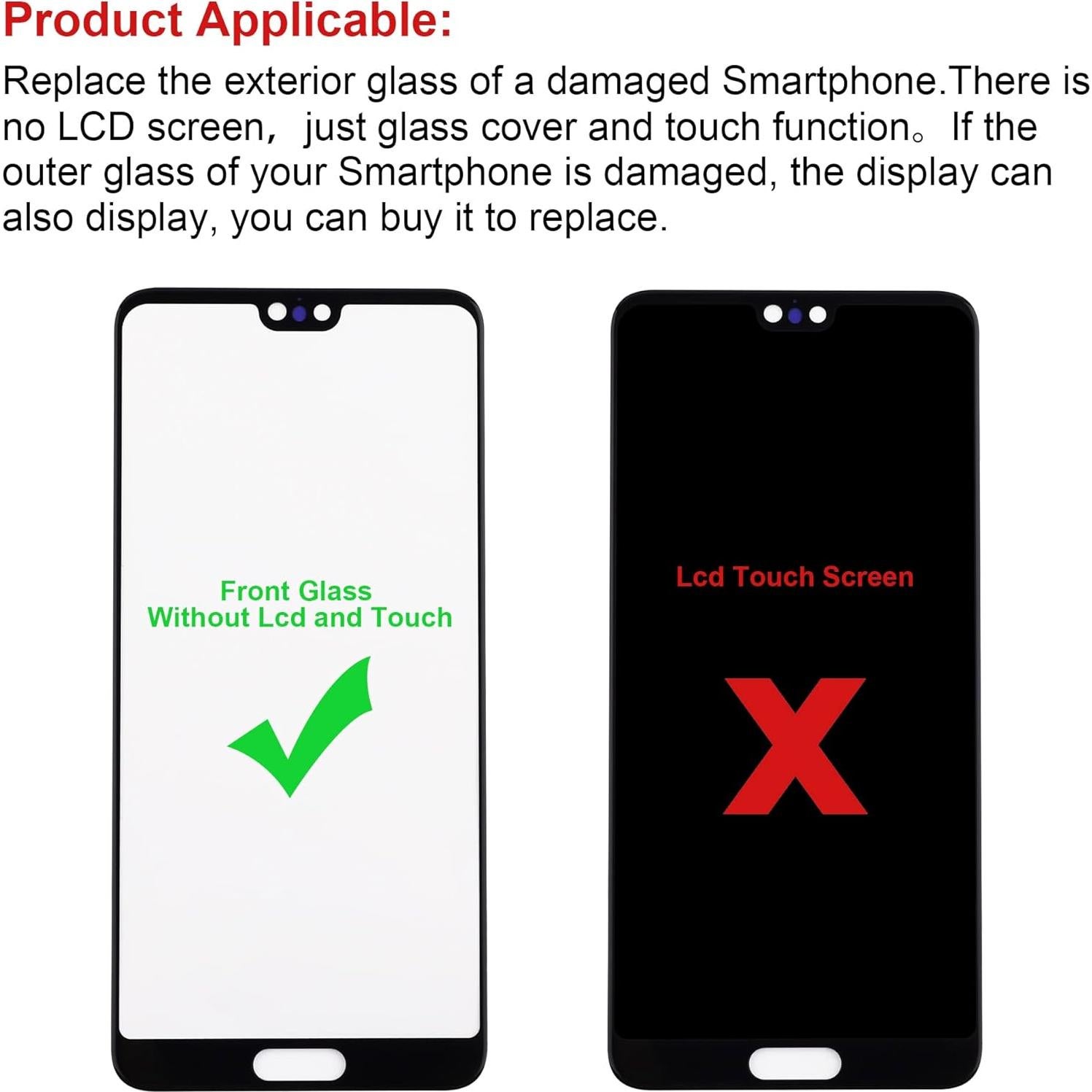 Reemplazo de Cristal Frontal Google Pixel 5a 5G + Kit de Reparación