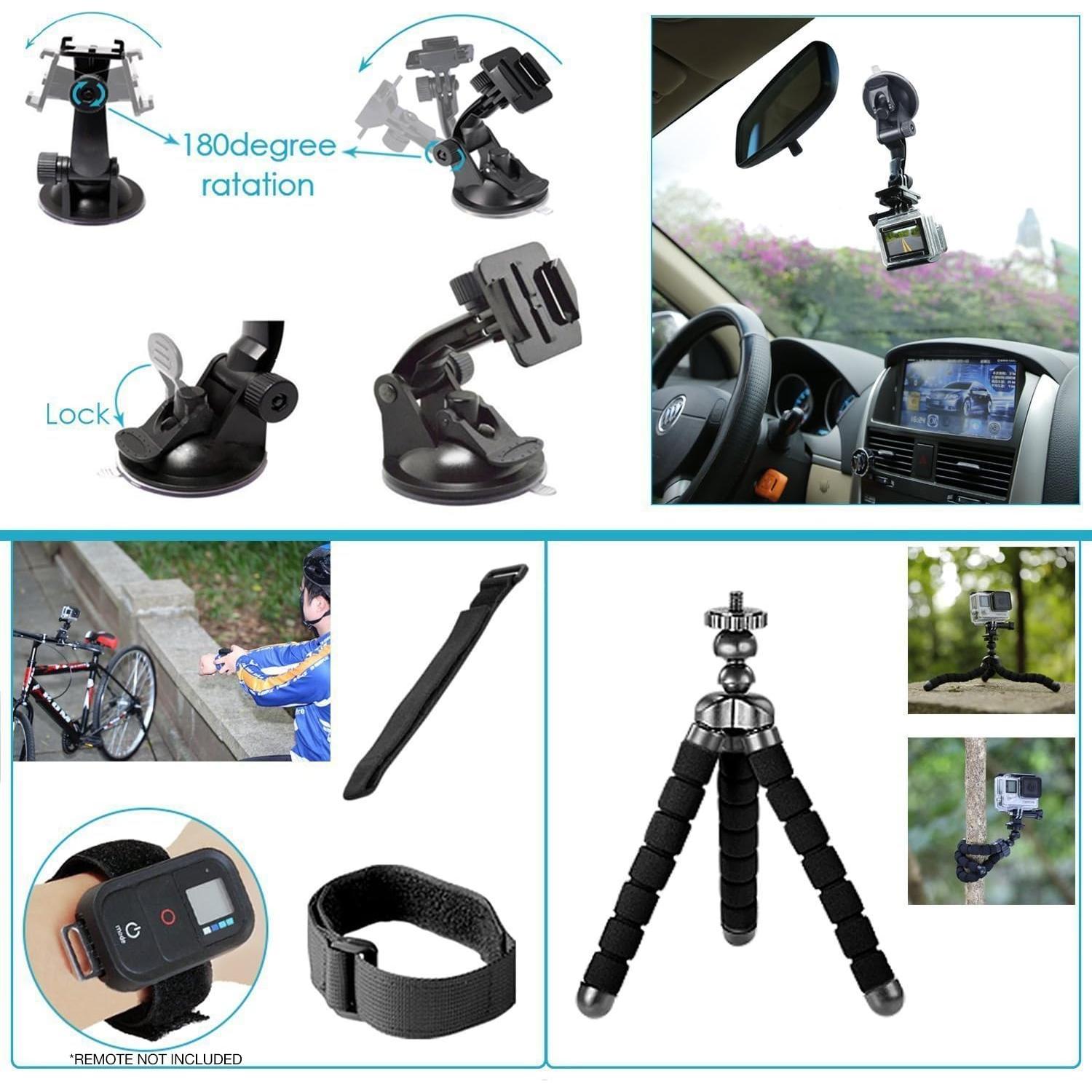 Cámara de Acción GoPro MAX 360 Impermeable 5.6K HD con Accesorios