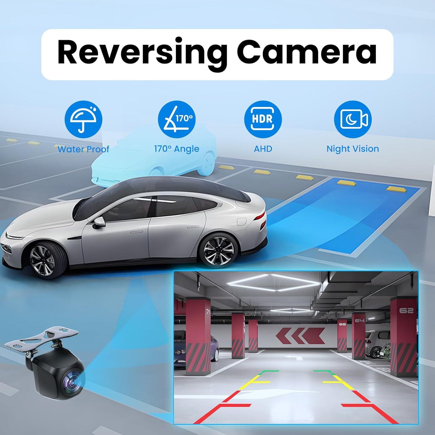 Radio Estéreo para Toyota Camry 2015-2017 Fortdows 10" HD