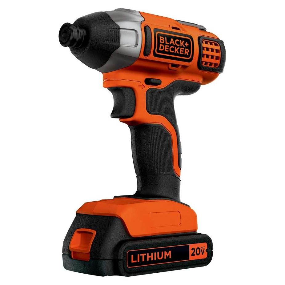 Destornillador de Impacto Inalámbrico BLACK+DECKER 20V