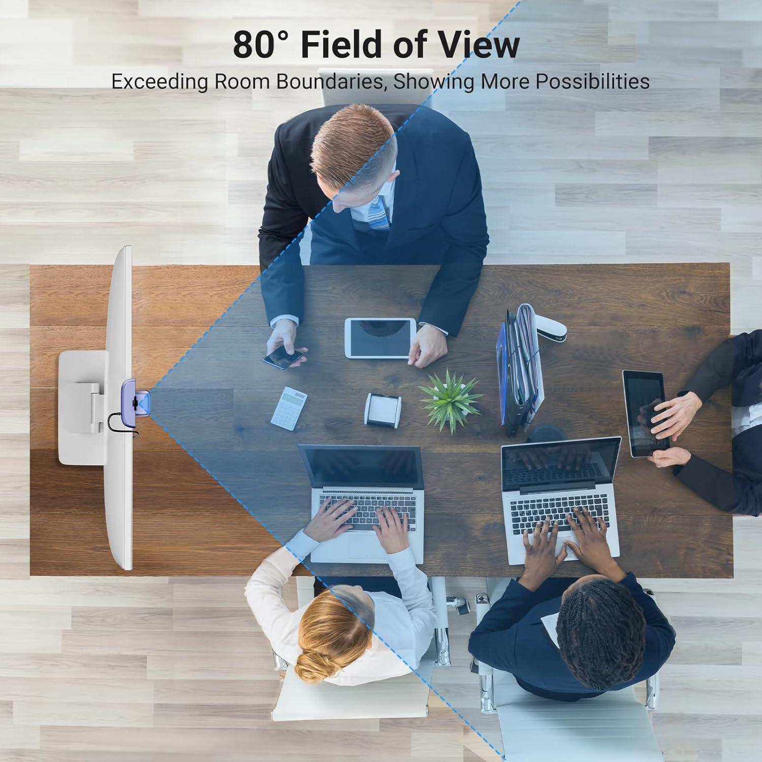 Cámara Web UGREEN 2K Full HD con Autofoco y Micrófonos