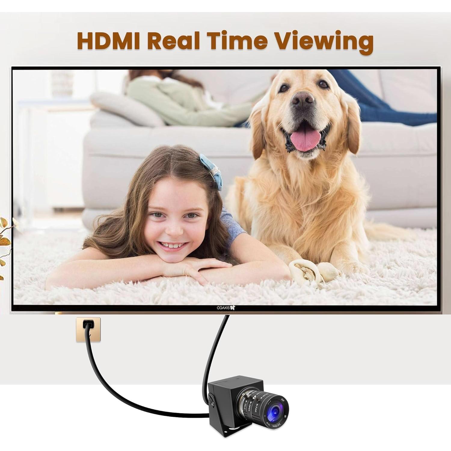 Cámara USB HDMI 4K SVPRO con Zoom Manual y Salida Dual