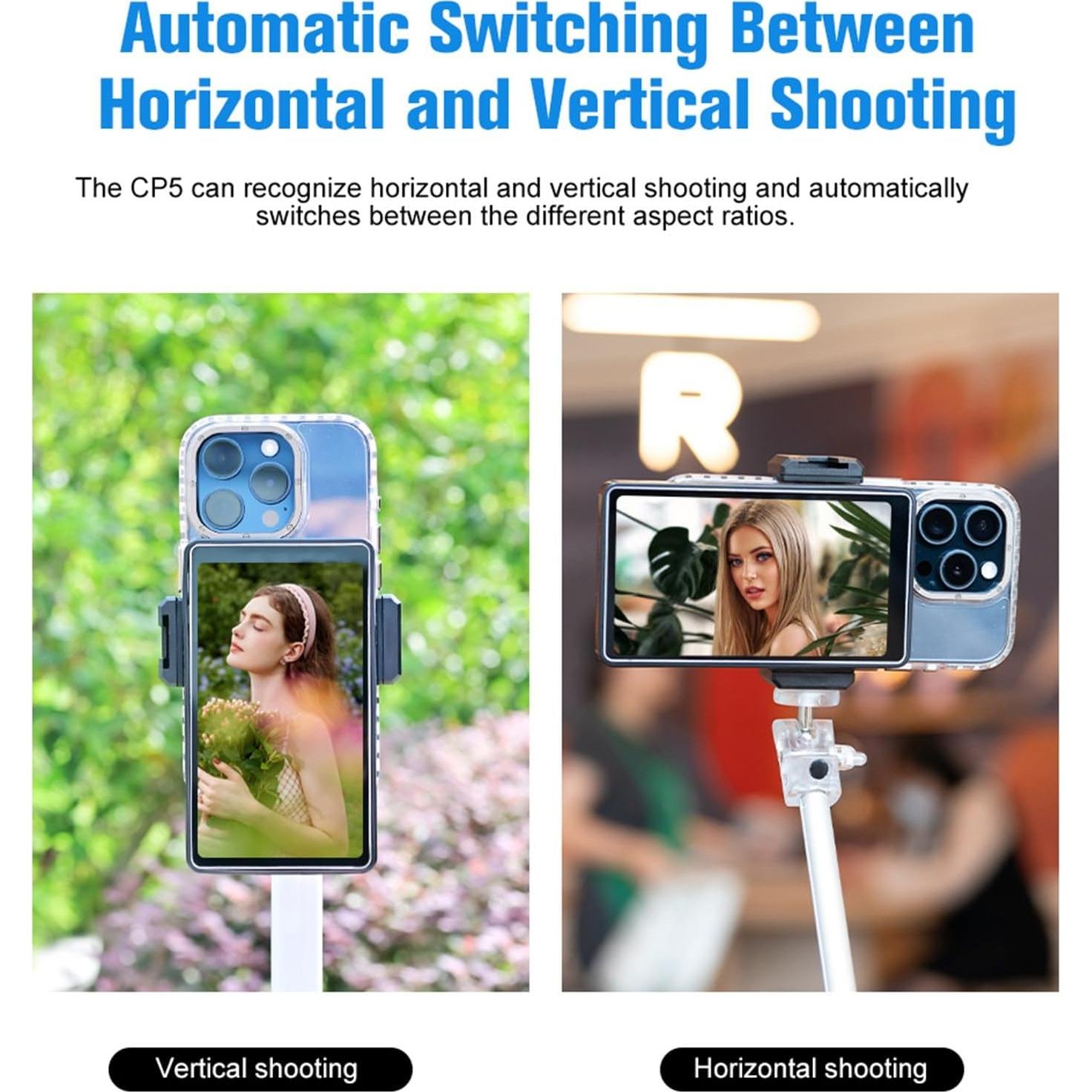 Monitor de Cámara Trasera Snambol CP5 5" Full HD Táctil