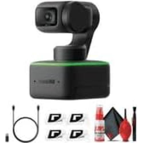 Webcam AI 4K Insta360 Link con trípode y kit de limpieza
