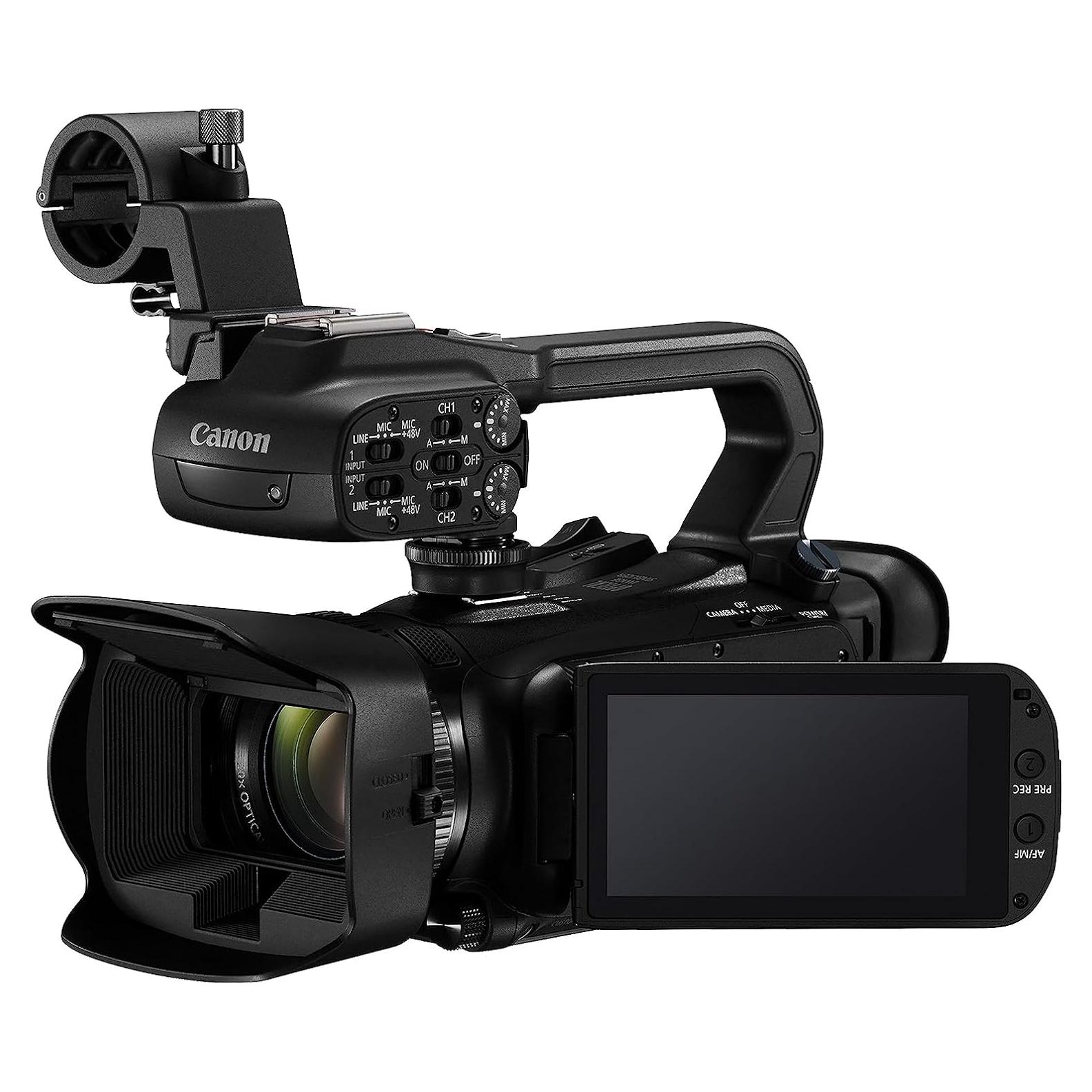 Cámara de video profesional Canon XA65 4K UHD 20x Zoom