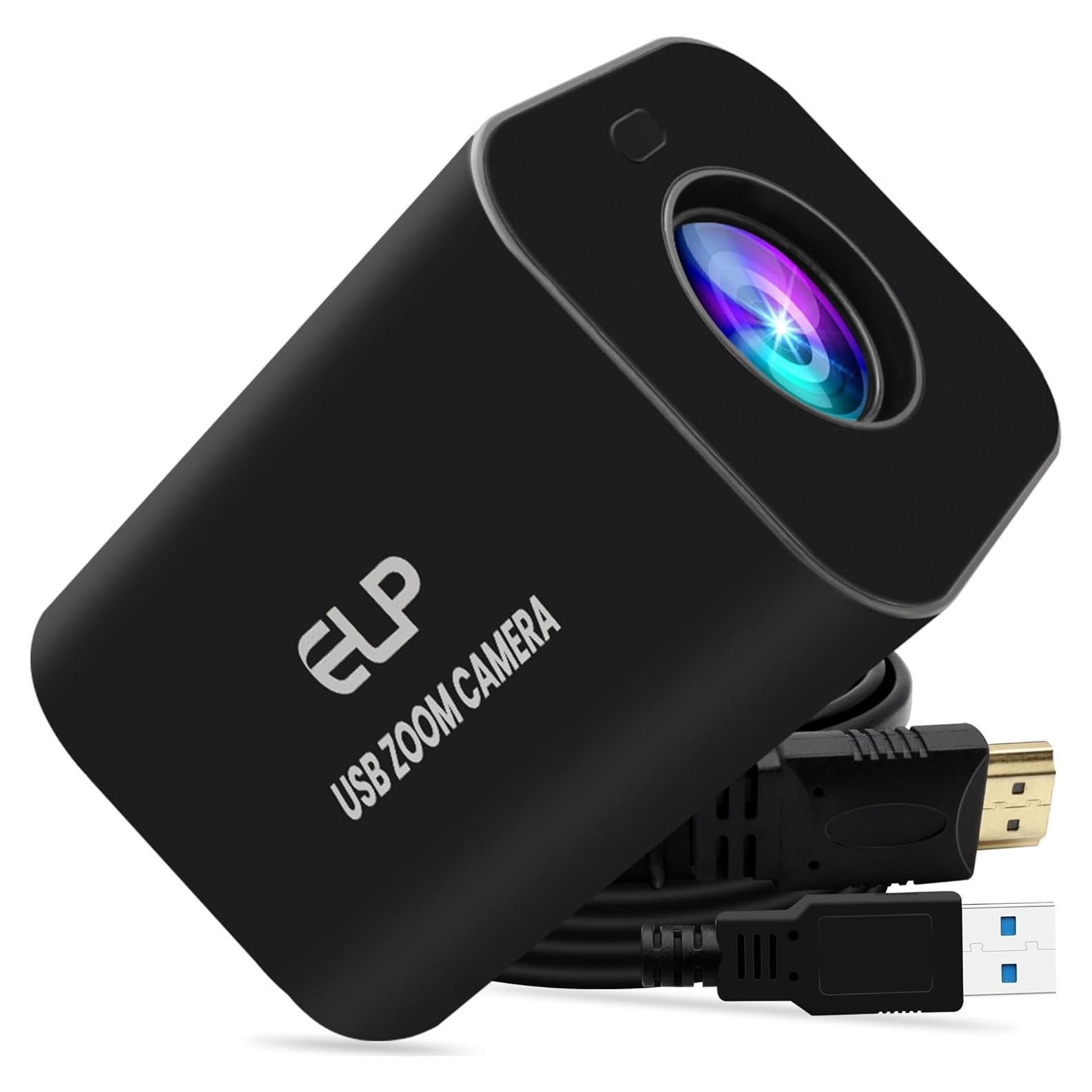 Cámara USB 4K ELP 12X Zoom HDMI Autofocus 30fps