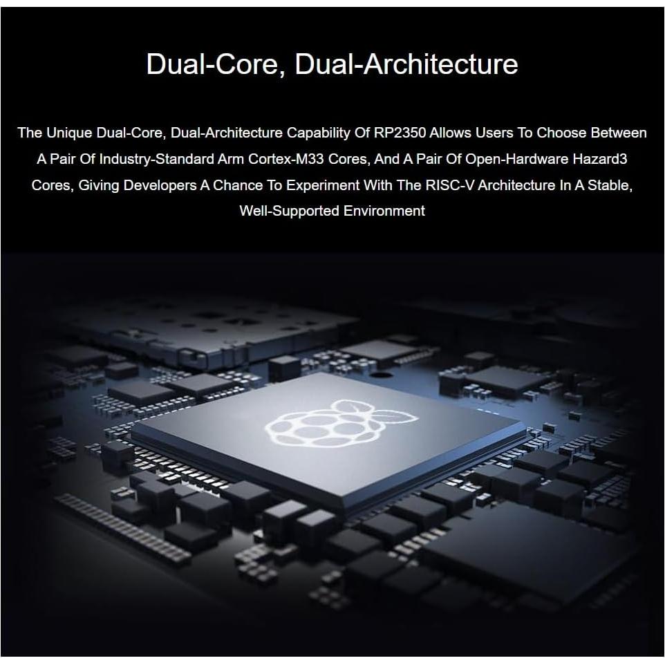 Placa de Desarrollo LCD 1.47" Waveshare RP2350A USB Tipo-A