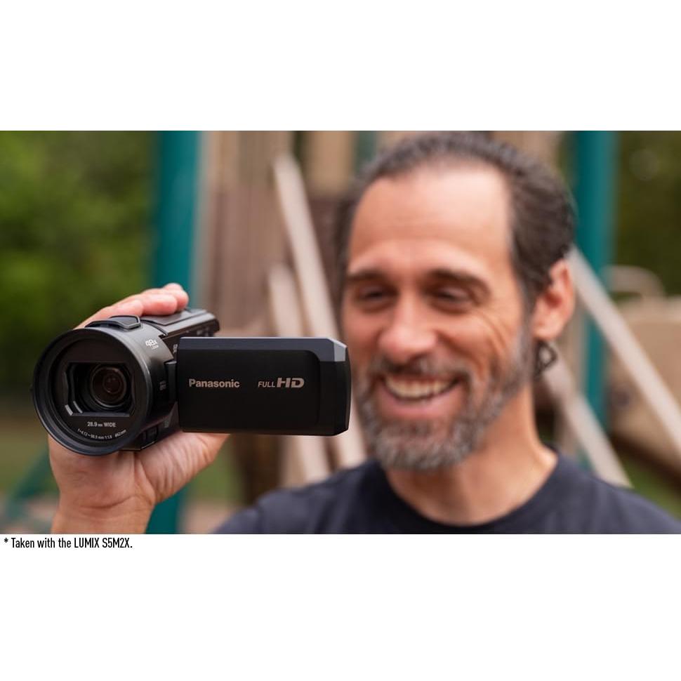 Cámara de Video Full HD Panasonic HC-V900K 24x Zoom