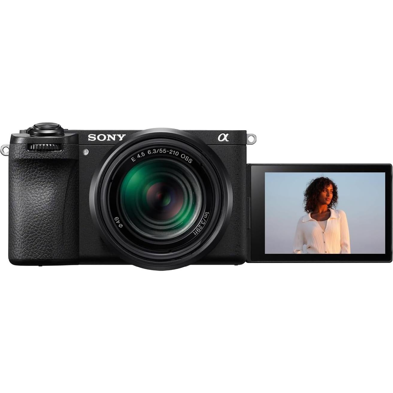 Cámara Sin Espejo Sony Alpha a6700 26MP 4K con Lente 55-210mm