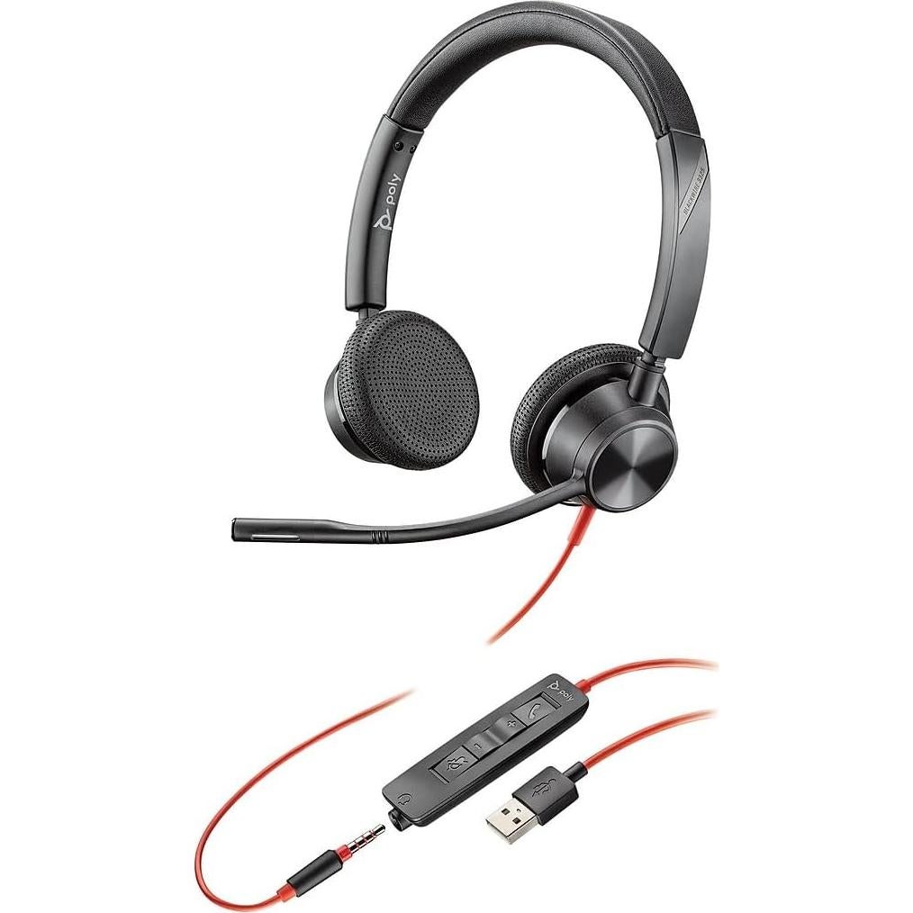 Kit Webcam Poly Studio P5 + Auriculares Blackwire 3325 USB