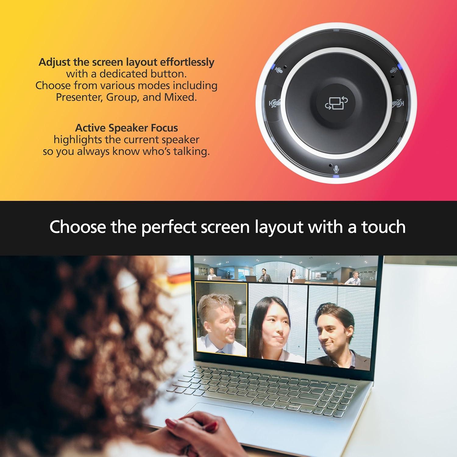 Cámara de Videoconferencia Ricoh Meeting 360 - 360° AI