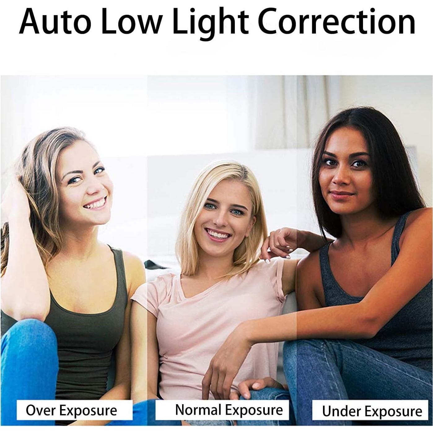 Cámara Web 2K QHD Jinpei con Micrófono y Tapa de Privacidad