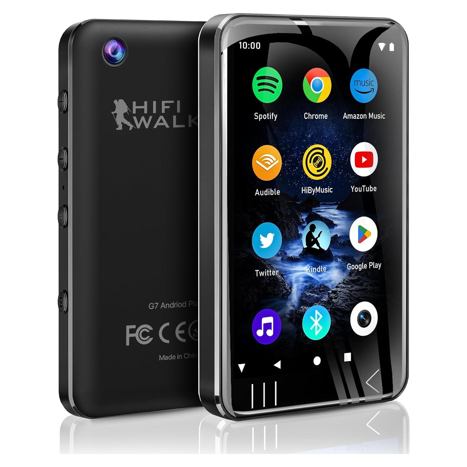 Reproductor MP3 HIFI WALKER G7 144GB Bluetooth WiFi 4"