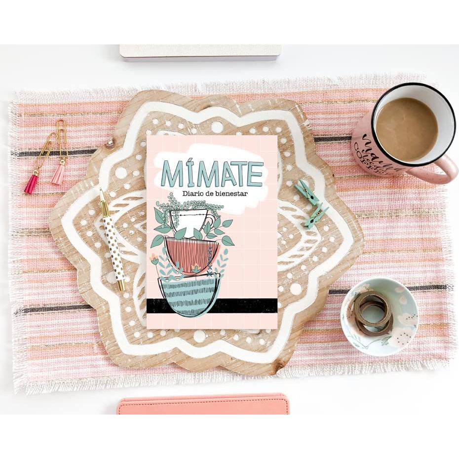 Mímate - Diario de bienestar (Spanish Edition)