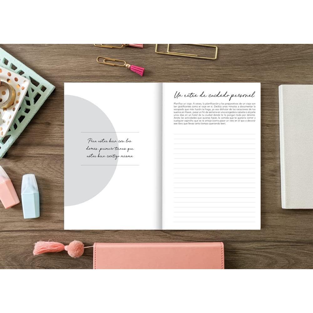 Mímate - Diario de bienestar (Spanish Edition)