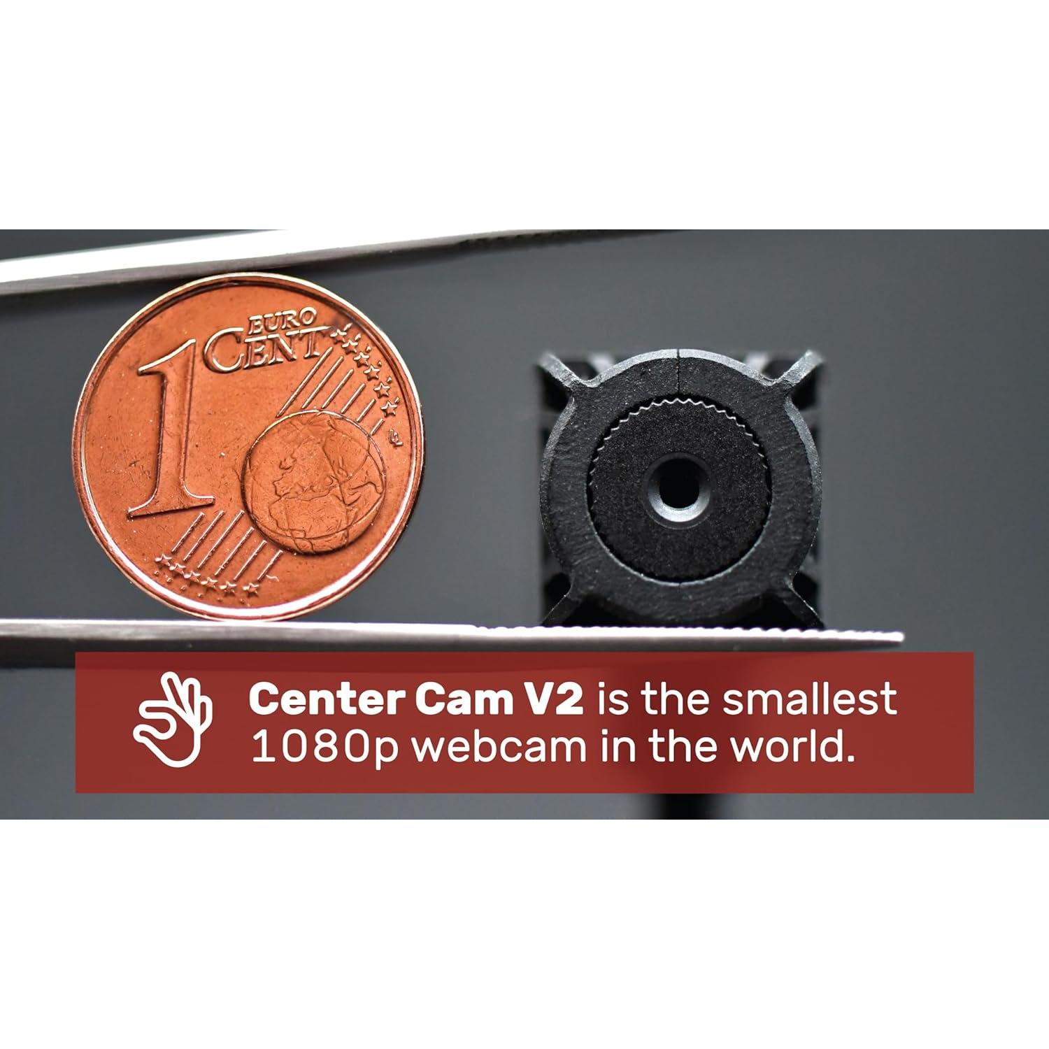 Cámara Center Cam V2 1080p HD Ajustable USB para Laptop