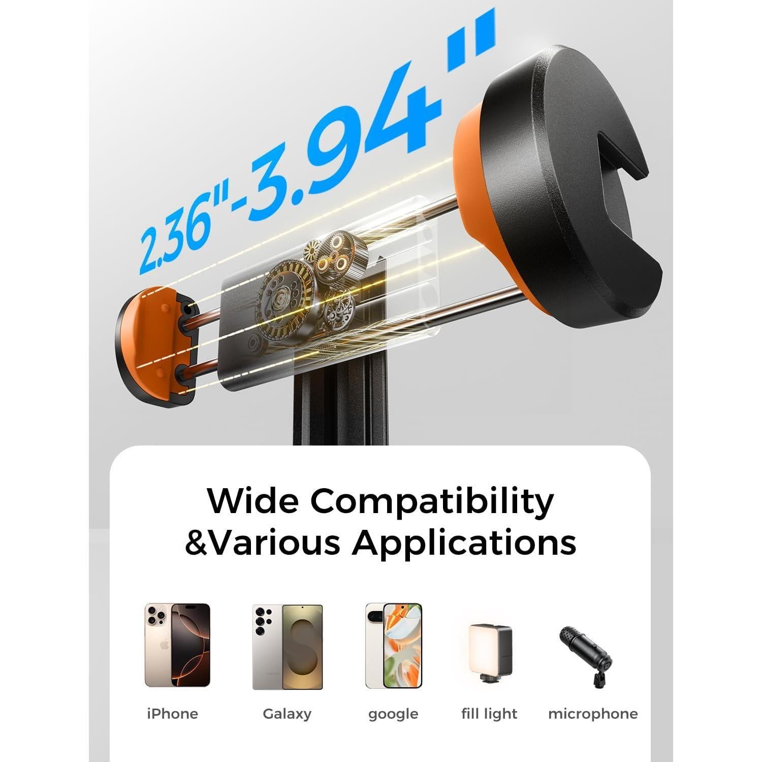 Trípode Automático Plegable MAGIC JOHN 150 cm con Control Remoto