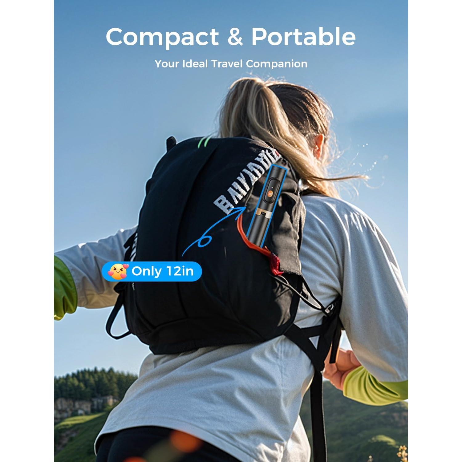 Trípode Automático Plegable MAGIC JOHN 150 cm con Control Remoto