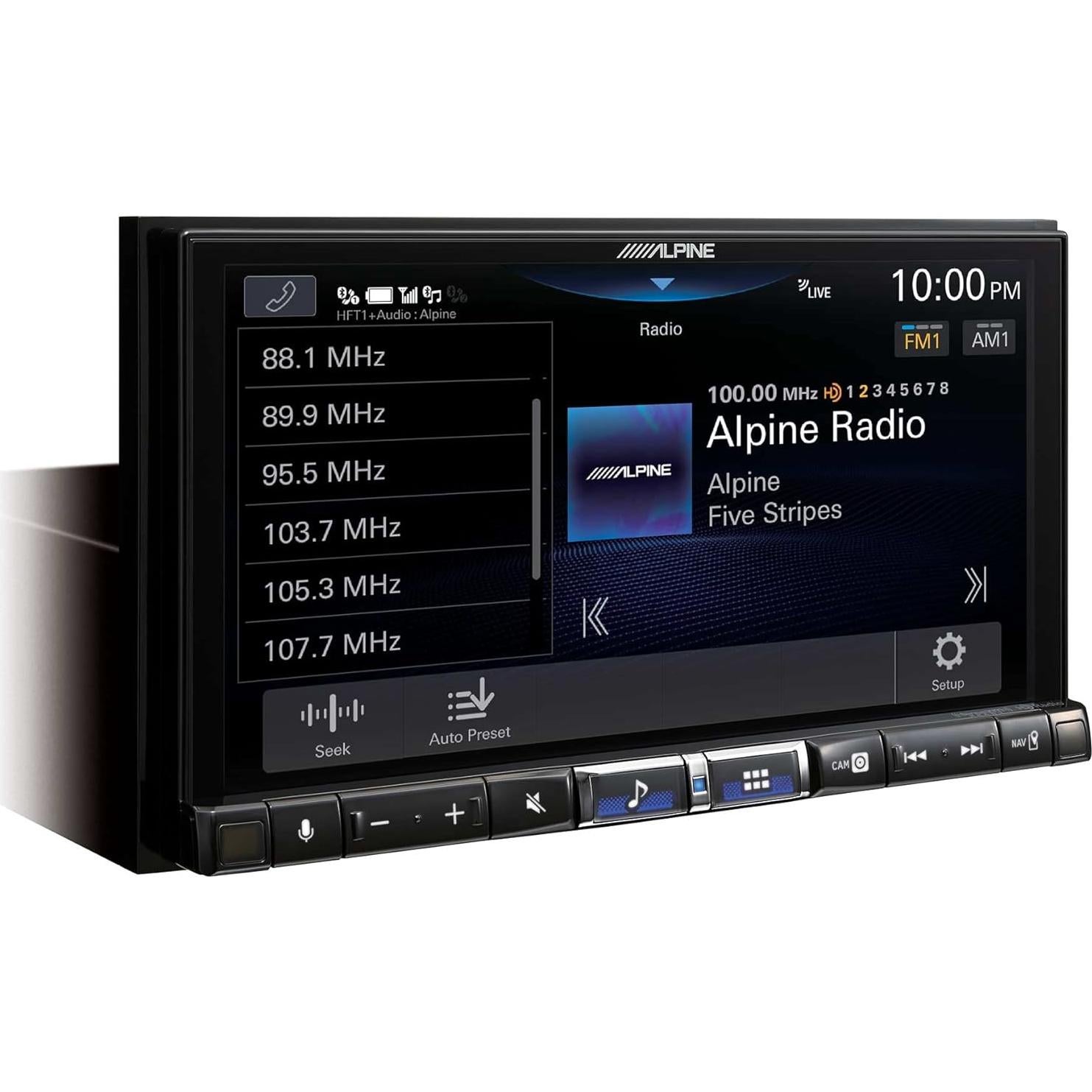 Receptor Multimedia Alpine iLX-507 7" CarPlay + Cámara HCE-C1100