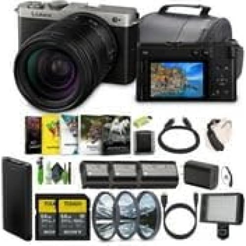 Cámara Sin Espejo Panasonic Lumix S9 24.2MP con Lente 28-200mm