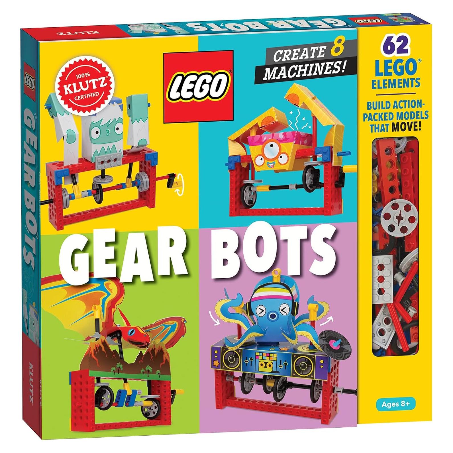 Kit de Actividad Ciencia Klutz Gear Bots para 8-12 años