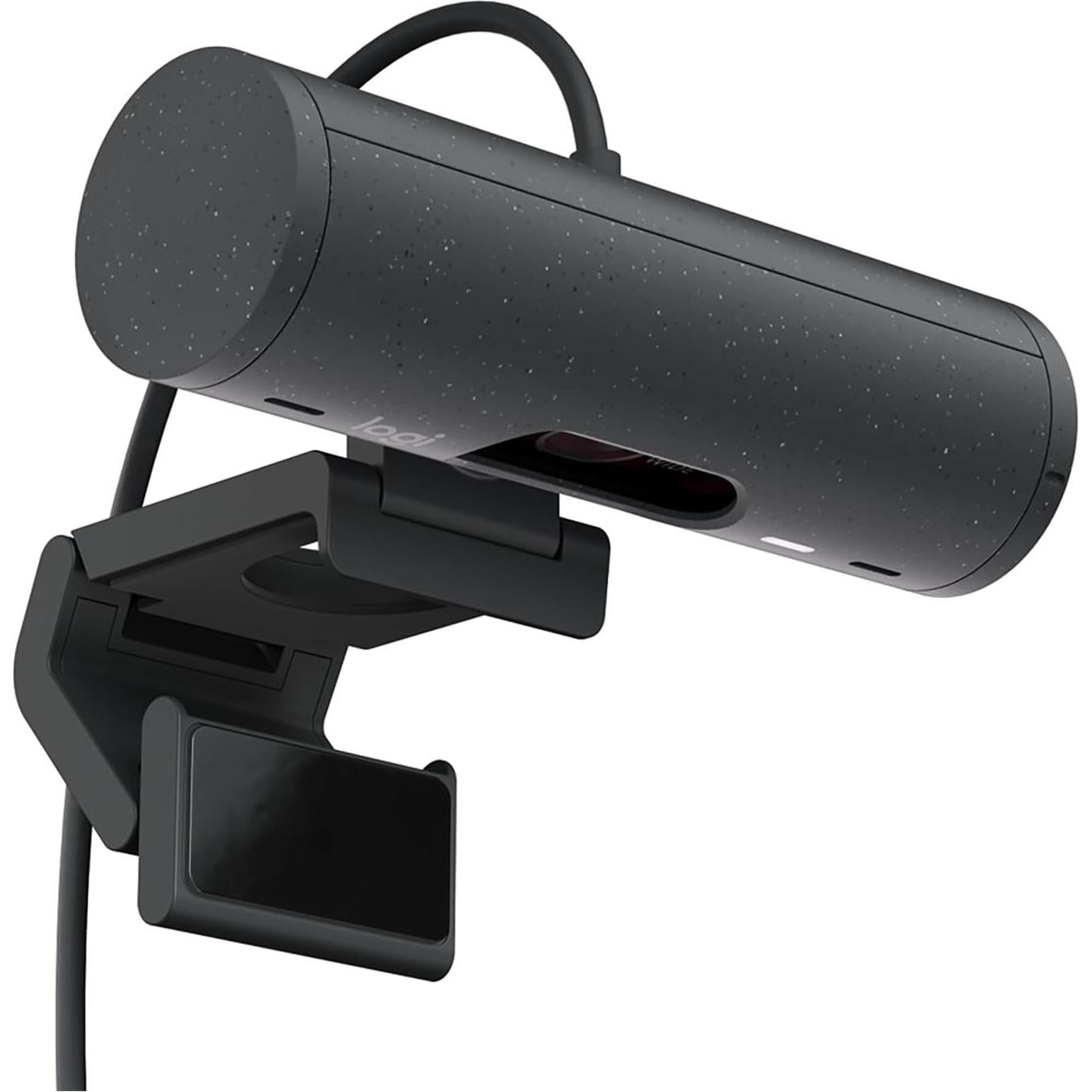Webcam Logitech Brio 500 Full HD con Micrófonos y Luz