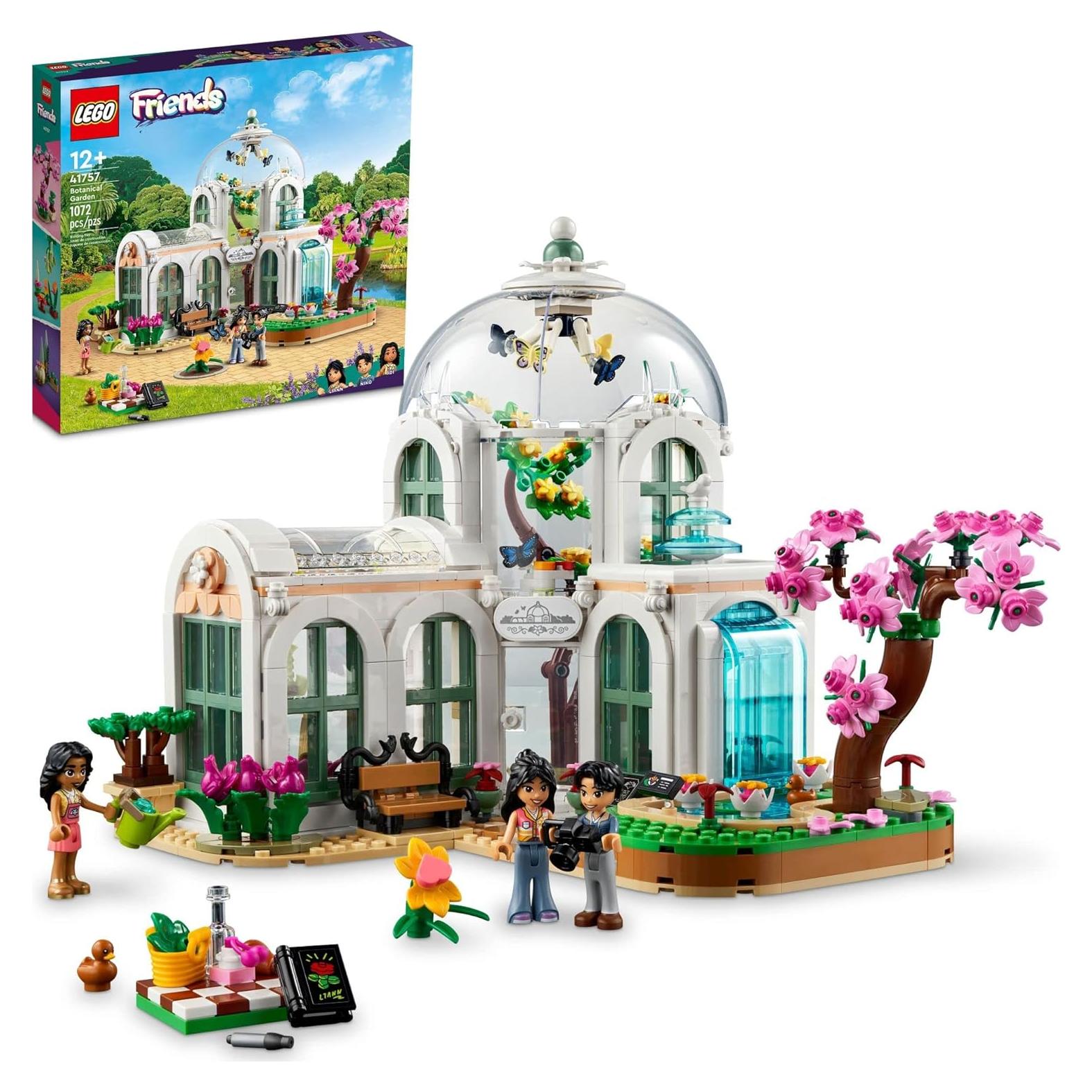 LEGO Friends Jardín Botánico 41757 - Set de Construcción 1072 Piezas