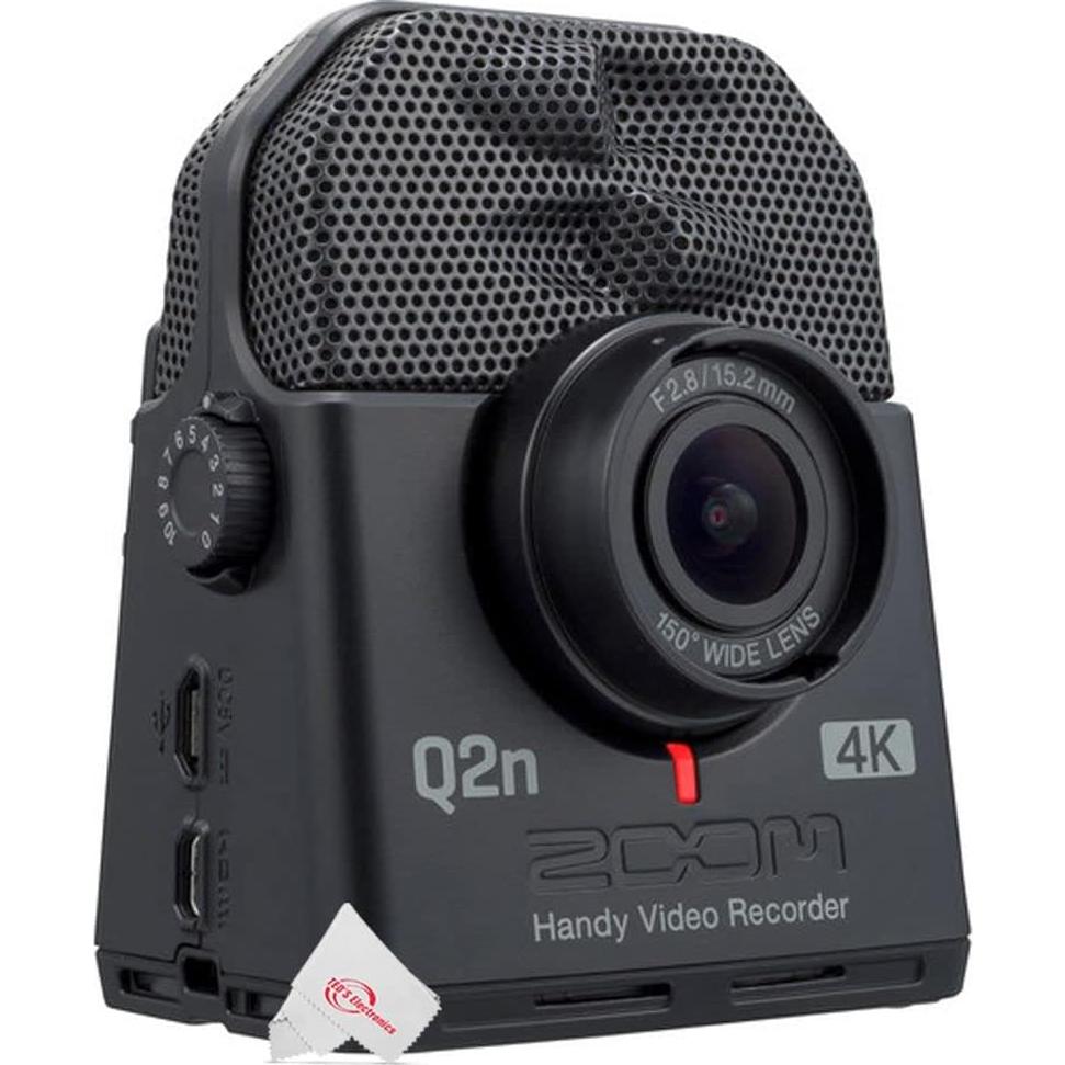 Grabadora de Video Portátil Zoom Q2n-4K UHD + Accesorios