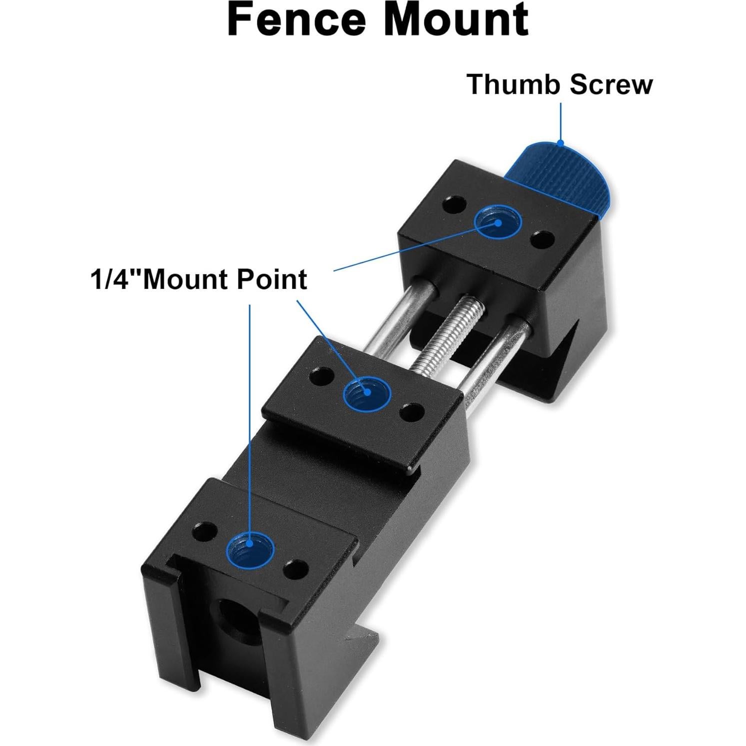 Selens Fence Mount Live Streaming Kit for Mevo Start,Gopro,Chain Link Fence Mount with Storage Bag for Gamechanger at Baseball,Softball Field