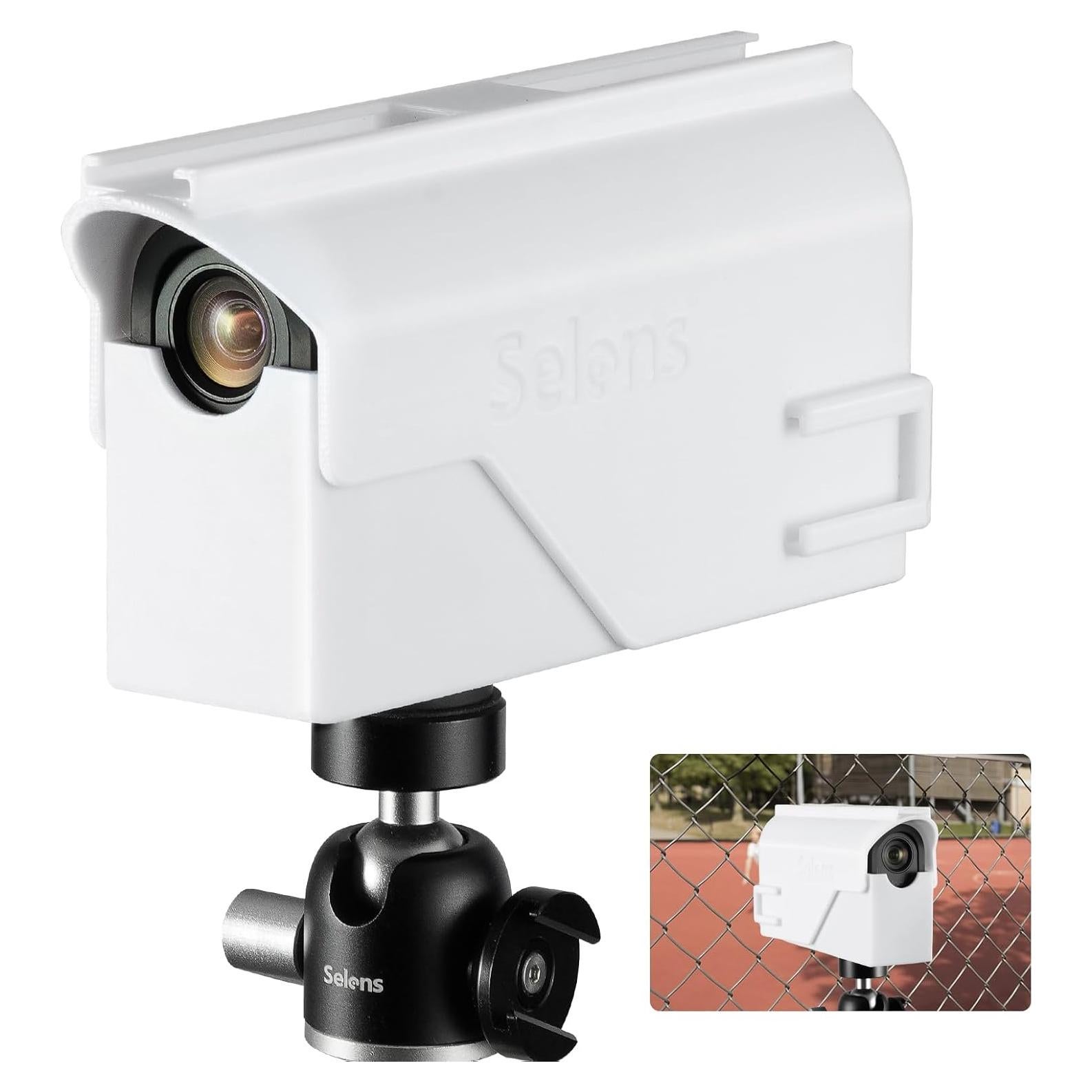 Selens Protective Clam Cover for Mevo Start,Mevo Camera Case with Cold-Shoe Mount,Suitable for Gamechanger,Baseball,Softball Streaming and Recording,Outdoor Use