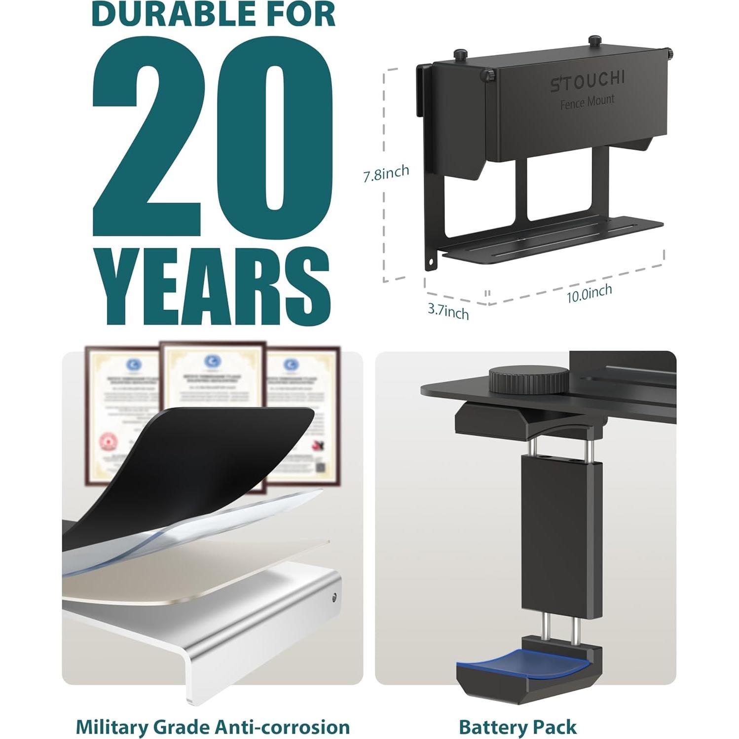 Soporte para Teléfono Stouchi con Visera Ajustable para Deportes