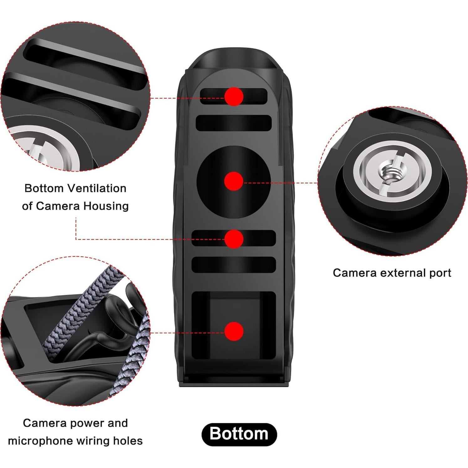 Funda Impermeable AOEYOO para Cámara Mevo Start - Accesorios