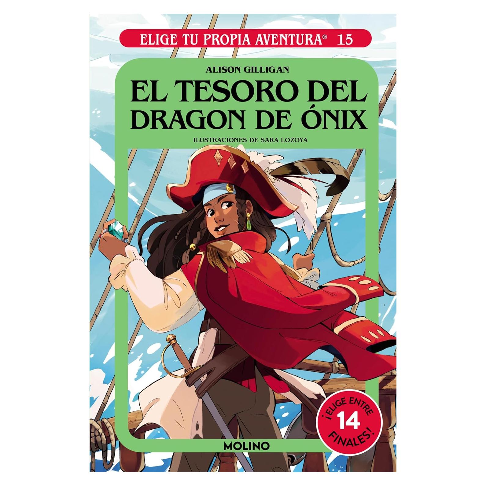 Libro Elige tu aventura - El tesoro del dragón de ónix